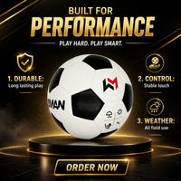 Ballon de football professionnel BSCI ISO9001, en cuir PU thermocollé, taille 5, OEM ODM, design personnalisé