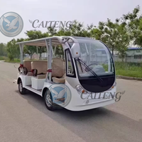 Nouvel Autobus Électrique Tout-Terrain 4x4 Économique, Mini Navette Urbaine, Bus Touristique, Voiturette de Golf de Luxe, Conduite à Droite, Caiteng 20 Places