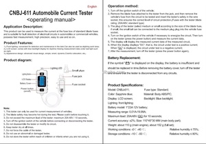 Nâng cấp 12V 0.01 ~ 19.99a xe mạch <span class=keywords><strong>Tester</strong></span> hiện tại kiểm tra cầu chì Công cụ Chẩn đoán sửa chữa Detector điện kế phụ kiện ô tô - Product Image 3