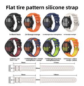 Correas de Reloj de Silicona al por Mayor para Samsung Galaxy Watch 4 5 6 7 HUAWEI GT 4 5, Universales de 20 y 22 mm, Correa Deportiva para Reloj - Product Image 2