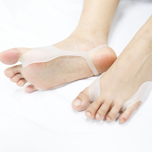 Silicone <strong>Bunion</strong> Corrector with Gel Big Toe Hallux Valgus Toe Correctors Spacers <strong>Protector</strong> - Product Image 5