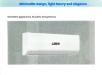 Climatiseur mural split 2HP pour salon et grande chambre, type Inverter, économe en énergie, refroidissement et chauffage silencieux