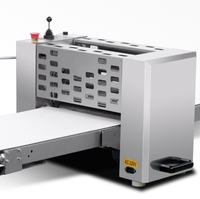 Certifié CE Croissant Rouleau Pâte Bouffée Pâte Lamineur 110V 220v Boulangerie Machine À Plastifier Pain Laminateur pour Pâtisserie