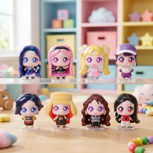 Teenieping Aespa Random Figures 8 Types Blind Box Collectible <b>Dolls</b> <b>For</b> Kids <b>Girls</b> Music Theme Plastic Toy - Product Image 2