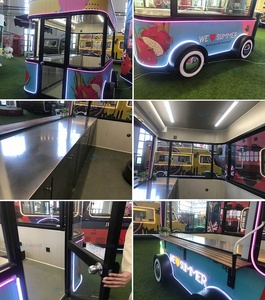 Vente directe usine : Remorque de restauration mobile électrique, structure en acier Q235B, taille et couleur personnalisables pour services alimentaires, parcs et restaurants - Product Image 5