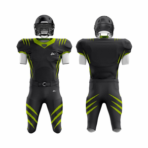 Uniforme de Fútbol Americano de Poliéster de Último Modelo, Uniforme de Fútbol Americano de Alta Calidad para Uso en Exteriores - Product Image 1