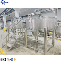 Machine automatique de fabrication de fromage mozzarella 1000l