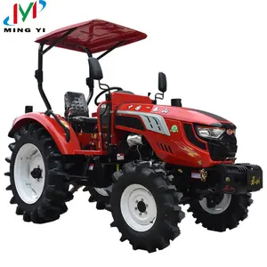 two group multi-way control valve big size 50 horse power tractor with strong chassis big farmland use tractor