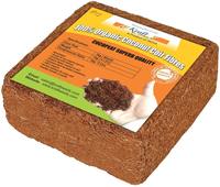 Palettes de balles comprimées en fibre de coco coque de coco coco bloc brique tourbe de coco