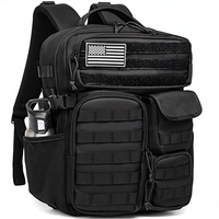 Sac à dos tactique 45L imperméable avec système MOLLE pour la randonnée et la chasse en plein air