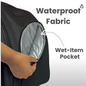 Sac à langer multifonctionnel avec échantillon gratuit - Grande capacité, imperméable avec matelas à langer, poches isothermes, idéal pour les voyages - Product Image 6