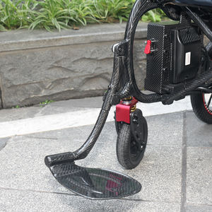 Silla de Ruedas Eléctrica Ligera de Fibra de Carbono, 12.5 kg Peso Bruto (sin batería) y Asiento de Cuero Confortable - Product Image 6