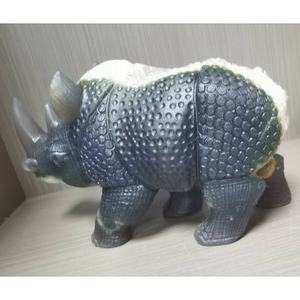 천연 대형 마노 손 조각 정동석 동굴 코뿔소 인형 - Product Image 3