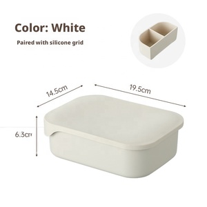 Lonchera de Acero Inoxidable con Divisores de Silicona, Apta para Niños para Llevar a la Escuela y para Adultos para Usar <span class=keywords><strong>en</strong></span> el <span class=keywords><strong>Trabajo</strong></span>. - Product Image 5