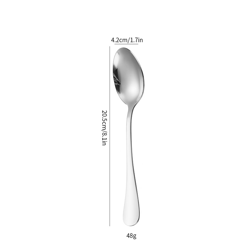 Argent (cuillère à dîner * 1PC)
