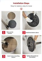 Poteau de signalisation en acier inoxydable avec ceinture tissée rétractable pour la gestion des foules, protection IP67 et résistance aux chocs M40
