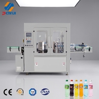 Machine d'étiquetage automatique linéaire haute vitesse pour BOPP à colle thermofusible, entièrement automatique, pour emballage métallique et en verre, incluant le noyau. Pompe PLC