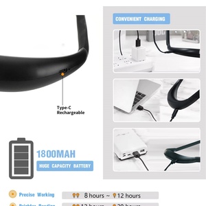 Lámpara de Lectura LED Flexible con Batería de Larga Duración, Recargable Tipo-C, Portátil - Product Image 4