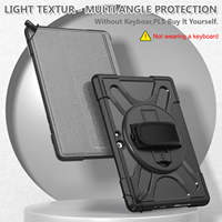 Étui de protection antichoc avec béquille et dragonne pour tablette Microsoft Surface Go 1 2 3 et ordinateur portable 12,5 pouces