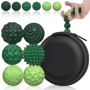 Balles magnétiques en silicone Jouets anti-stress pour adultes et adolescents 6 pièces Balles anti-stress <span class=keywords><strong>Jouet</strong></span> sensoriel texturé Articles pour soulager le TDAH l'autisme et l'anxiété - Product Image 1