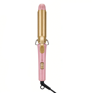 Plancha de Pelo Profesional para Ondas de Playa con Barril de Cerámica y Cable Giratorio 360°, Calentamiento Rápido, Rizador de 3 Barriles para <span class=keywords><strong>Rizos</strong></span> <span class=keywords><strong>Perfectos</strong></span> - Product Image 1