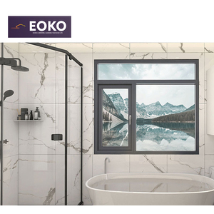 Eoko วิลล่าฉนวนกันความร้อนกระจกสองชั้นหน้าต่างบานสวิงอลูมิเนียมกระจกสามบาน - Product Image 1