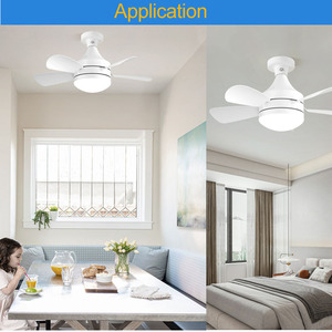 <span class=keywords><strong>Led</strong></span> bóng đèn với fan hâm mộ đèn 3 CCT thay đổi độ sáng <span class=keywords><strong>LED</strong></span> bóng đèn 5 Blade fan hâm mộ ánh sáng - Product Image 5