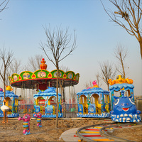 Petit train amusant à vendre, équipement de parc d'attractions pour enfants, attraction de train de fête foraine, LED