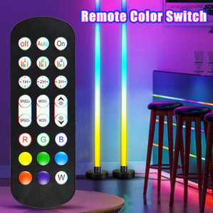 Lampe de sol LED RGB pour photographie, 16 millions de couleurs, lumière d'ambiance d'angle pour studio, vlog et vidéo <span class=keywords><strong>TikTok</strong></span> avec télécommande - Product Image 5