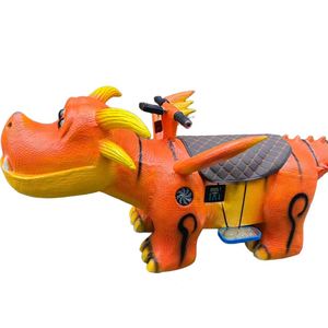 Máquina recreativa mecánica de animales montables para alquiler en centros comerciales y parques de atracciones, para niños, con modelos de caballos, dinosaurios, animales de peluche que caminan y coches a batería. - Product Image 1