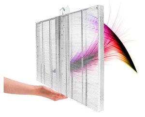 P3.91 7.8 mét trong suốt LED hiển thị RGB ngoài trời sân khấu trong nhà LED hiển thị trong suốt LED cho cửa sổ bán lẻ cửa hàng - Product Image 2