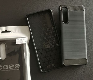 Housse de protection souple en fibre de carbone TPU pour téléphone portable <span class=keywords><strong>Sony</strong></span> <span class=keywords><strong>Xperia</strong></span> 10 V 1 5 IV Pro-I 5 III Ace 2 II XA4 XZ5 XZ4 XZ3 XZ2 - Product Image 3