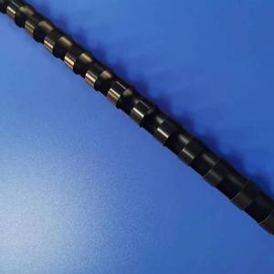 Clip de PVC con 19 Anillos de Goma Negros de 6MM y 51MM para Encuadernación de Documentos - Product Image 2