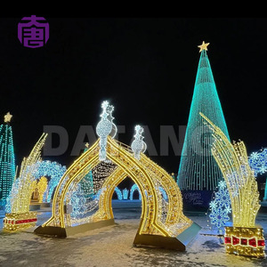 Luz de arco LED IP65 personalizada para interiores y exteriores, iluminación en tiras para decoraciones navideñas y de múltiples festividades. - Product Image 2