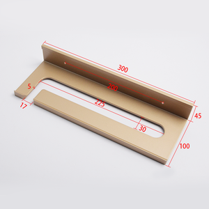 Meubles de bar industriels modernes, étagère à vin <span class=keywords><strong>extensible</strong></span> en aluminium, étagère à vin murale en métal, cuisine à domicile MATAI MTBFWS001A - Product Image 3