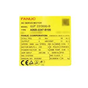 A06B-2247-B100 การทดสอบอุปกรณ์เสริมของหุ่นยนต์อยู่ในสภาพที่ดี - Product Image 3