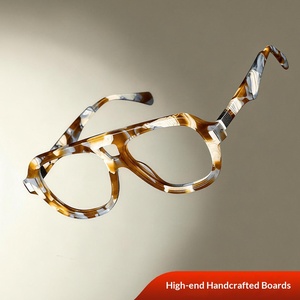 Monturas de Gafas de Acetato de Alta Calidad para Hombre, Estilo Piloto, con Lentes Graduadas Personalizadas, Fábrica de Yiwu 2026 - Product Image 1