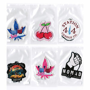 Super starker, lang anhaltender Duft Fügen Sie mehr Parfüm hinzu Benutzer definierte verschiedene Gerüche Form Hängendes Baumwoll papier Auto Lufter frischer mit Logo - Product Image 5