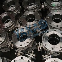 Vanne à boisseau sphérique en acier inoxydable RF (à faces surélevées) avec joint en graphite flexible pour produits chimiques corrosifs API 608