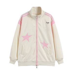 Custom OEM Screen Print Plain <b>Oversize</b> Casual Cotton Fleece Hemp <b>Men</b> Spandex Pullover Solid Color Sweatshirt <b>Cardigan</b> - Product Image 2