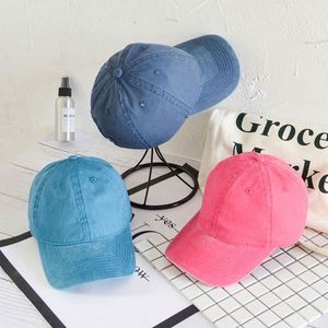 Wholesale Custom Logo 100% Cotton Unstructured Dad <b>Hats</b> Solid Color 3D Embroidery Washed <b>Hats</b> Washed Baseball Caps - Product Image 3