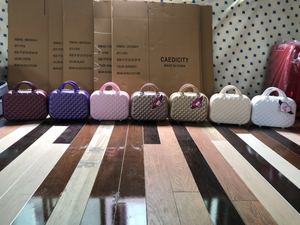 Vente chaude Valise à roulettes rigide 20/24/28 pouces en ABS PC, ensemble de 5 valises rigides, trousse de beauté, sac pour femme, valise extra large 32 pouces - Product Image 4