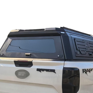 Auvent rigide en alliage d'aluminium imperméable 4x4 avec verrouillage pour les camions pick-up Silverado Ram F150 Sierra - Product Image 1