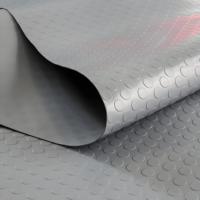 Sonderpreis 1,4mm 2mm Rutschfester Wasserdichter Garage-PVC-Teppich Bodenbelag mit Diamant-Münzmuster Bodenbelagsrolle Matte