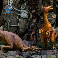 JN-Z24 Robot de taille réelle de haute qualité, dinosaure animatronique réaliste, grand modèle de statues de dinosaures T-rex pour parc, aire de jeux