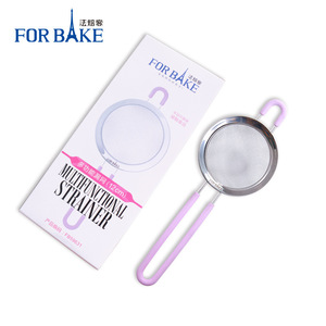 For Bake Stainless Steel Flour Sieve 18cm Ultra Fine Mesh Baking Tool - Product Image 2