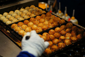 Takoyaki-máquina eléctrica profesional de Gas, máquina Takoyaki comercial, parrilla de bola de pescado, <span class=keywords><strong>3</strong></span> cabezales, venta al por mayor - Product Image 5