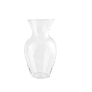 Jarrón de Vidrio Transparente de Diseño Simple y Delgado, Moderno, de Boca Ancha y Forma Redonda, para Decoración del Hogar y Bodas - Product Image 6