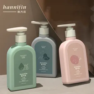 Hannifin Private Label Parfümierte natürliche Körper wäsche Peeling kommerziellen Luxus Großhandel Dusch gel
