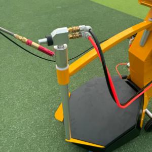 Pistola de pulverização do pó eletrostática automática e manual do pó da máquina com para o alumínio do armário perfis portas de aço - Product Image 5